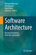 Software Architecture Patrizio Pelliccione Rick Kazman Ingo Weber