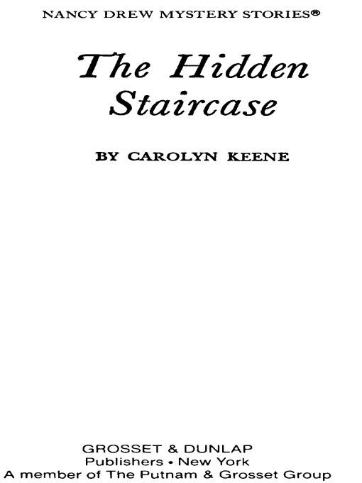 The Hidden Staircase Carolyn Keene