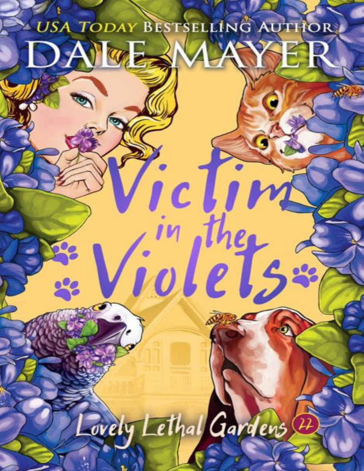 Victim In The Violets Lovely Lethal Gardens Book 23 Dale Mayer