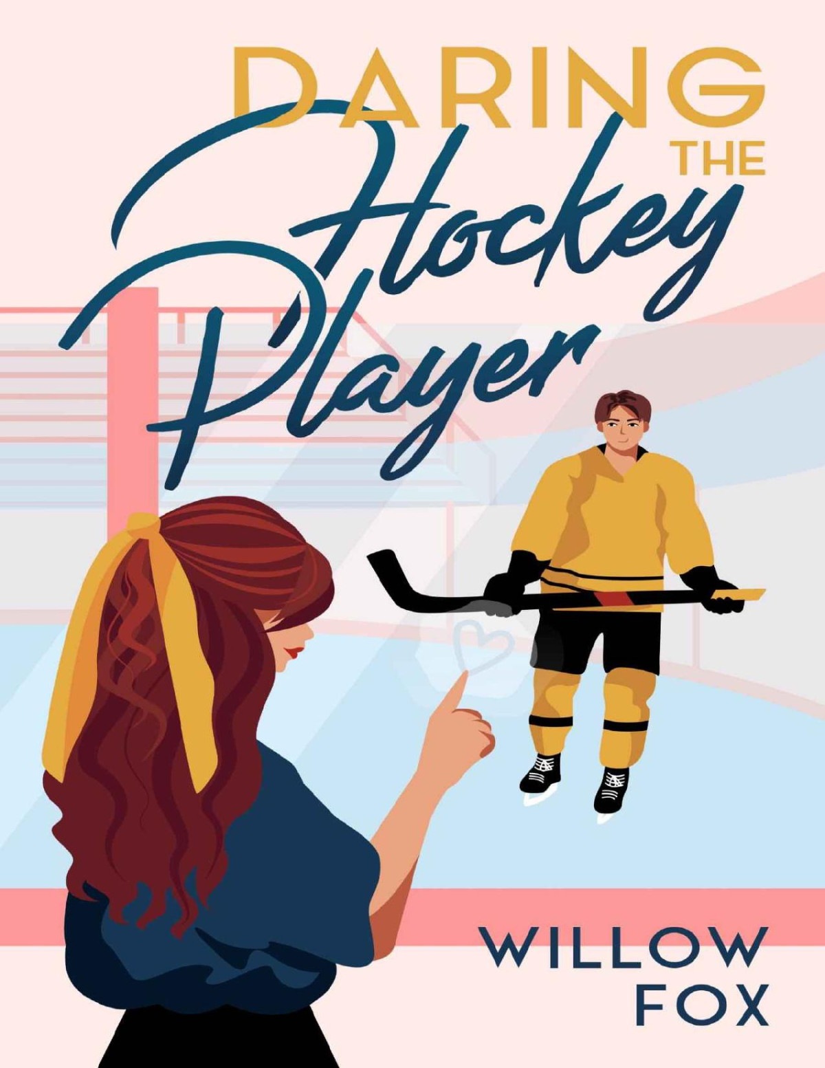 Daring The Hockey Player Ice Dragons Hockey Romance Book 2 Willow Fox Allison West