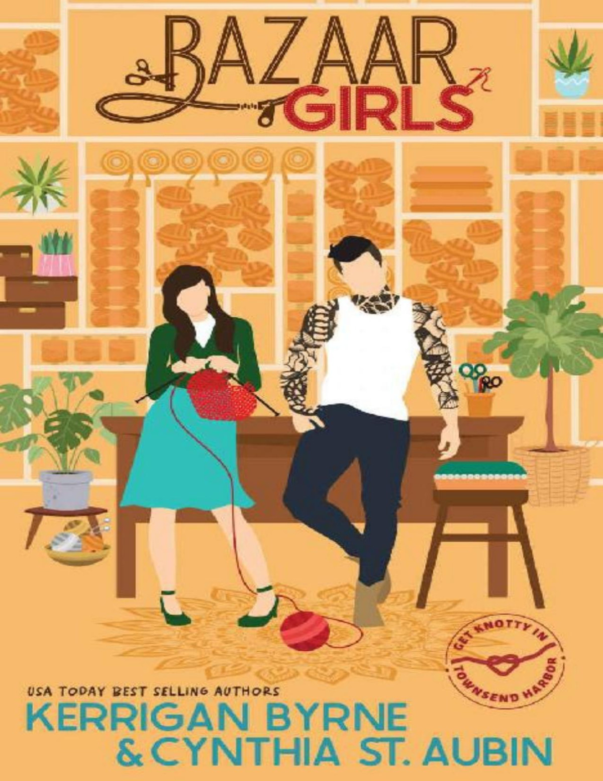 Bazaar Girls A Neurospicy Reformed Bad Boy Fake Relationship Representation Romcom Townsend Harbor Book 3 Kerrigan Byrne Cynthia St Aubin