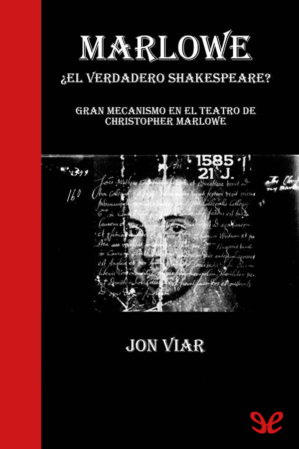 Marlowe El Verdadero Shakespeare Jon Viar