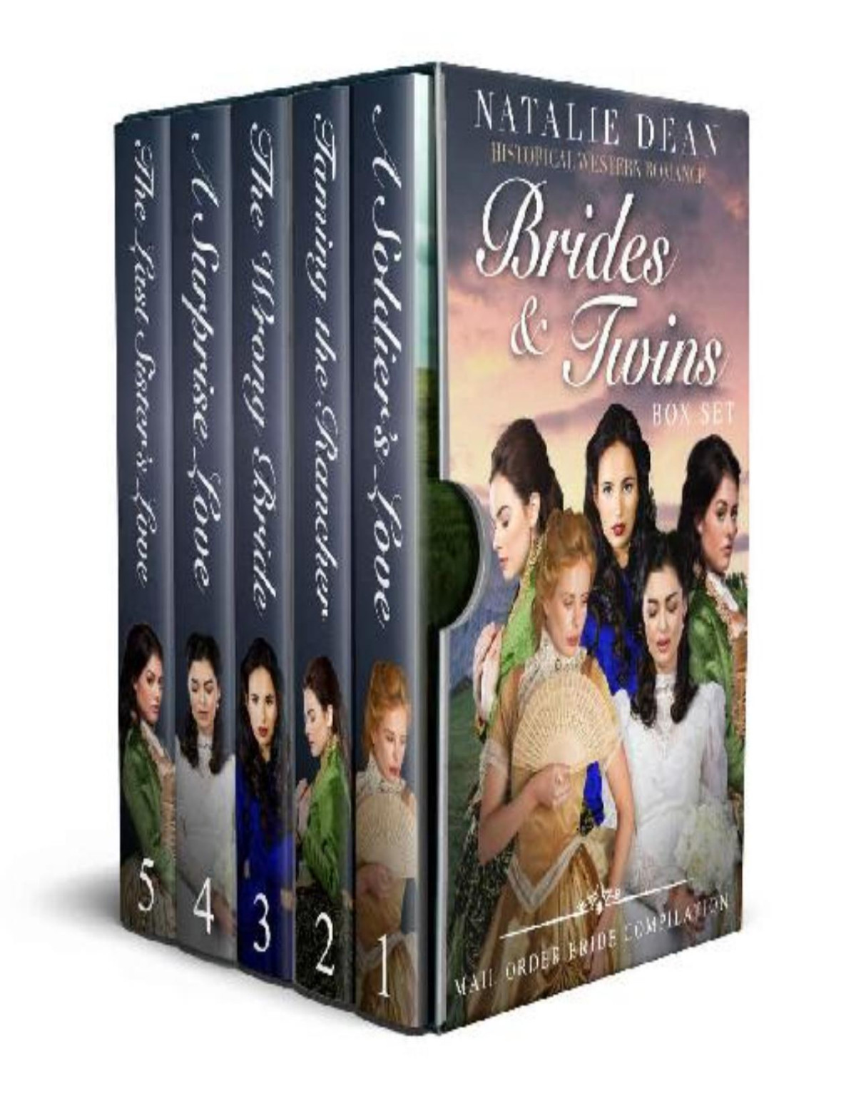 Brides Twins Box Set Mail Order Bride Compilation Historical Western Romance Natalie Dean Eveline Hart