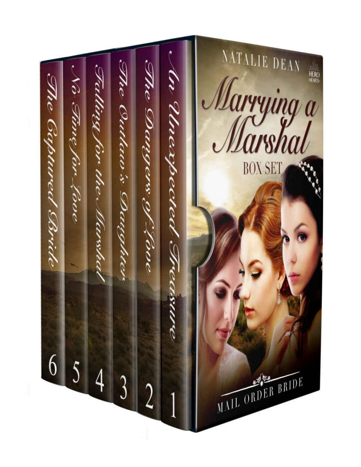 Marrying A Marshal Box Set Mail Order Bride Natalie Dean