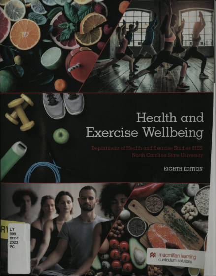 Health And Exercise Wellbeing 8th Department Of Health And Exercise Studies North Carolina State University