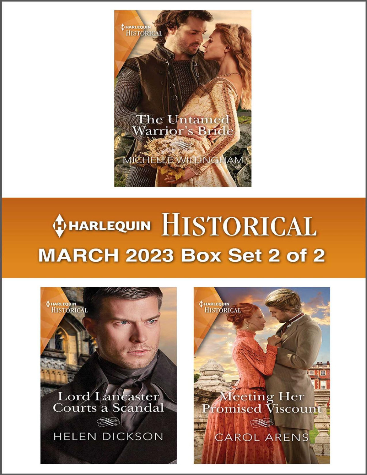 Harlequin Historical March 2023box Set 2 Of 2 Michelle Willingham