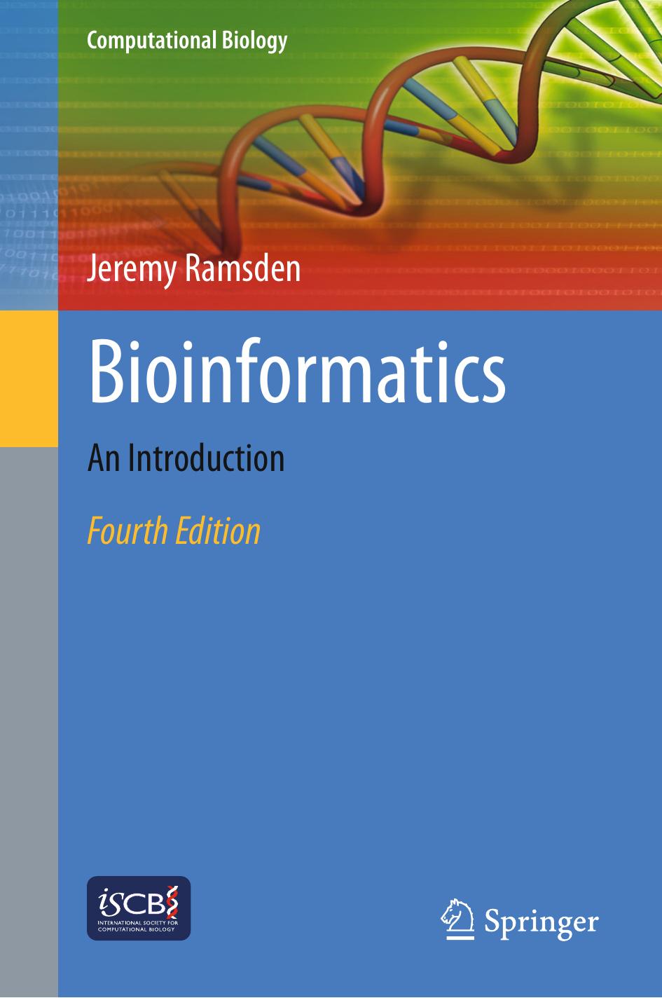 Bioinformatics An Introduction 4th Edition 4th Jeremy Ramsden