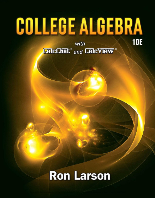 College Algebra 10e 10th Ron Larson