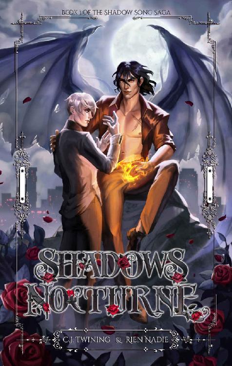 Shadows Nocturne An Mm Paranormal Romance Book 1 Of The Shadow Song Saga Cj Twining Rien Nadie