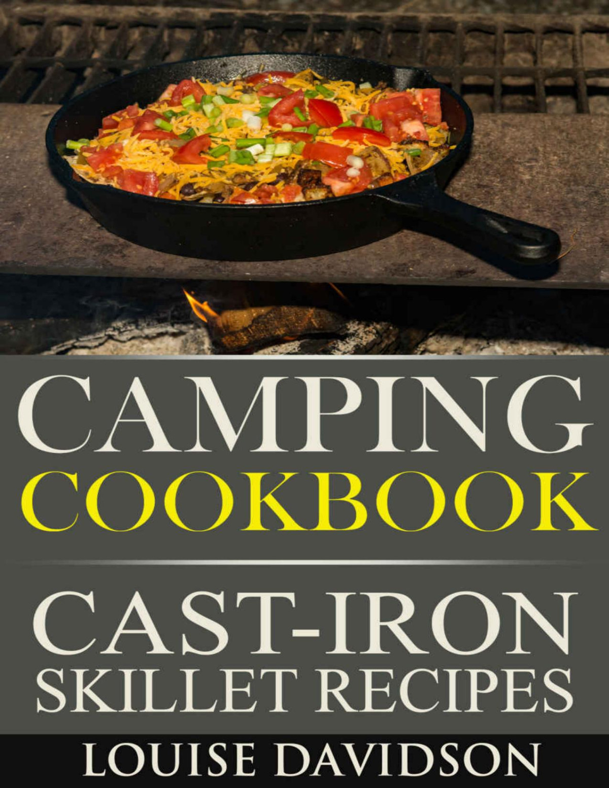 Camping Cookbook Castiron Skillet Recipes Davidson Louise