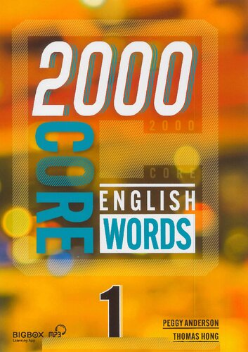 2000 Core English Words 1 Peggy Anderson Thomas Hong