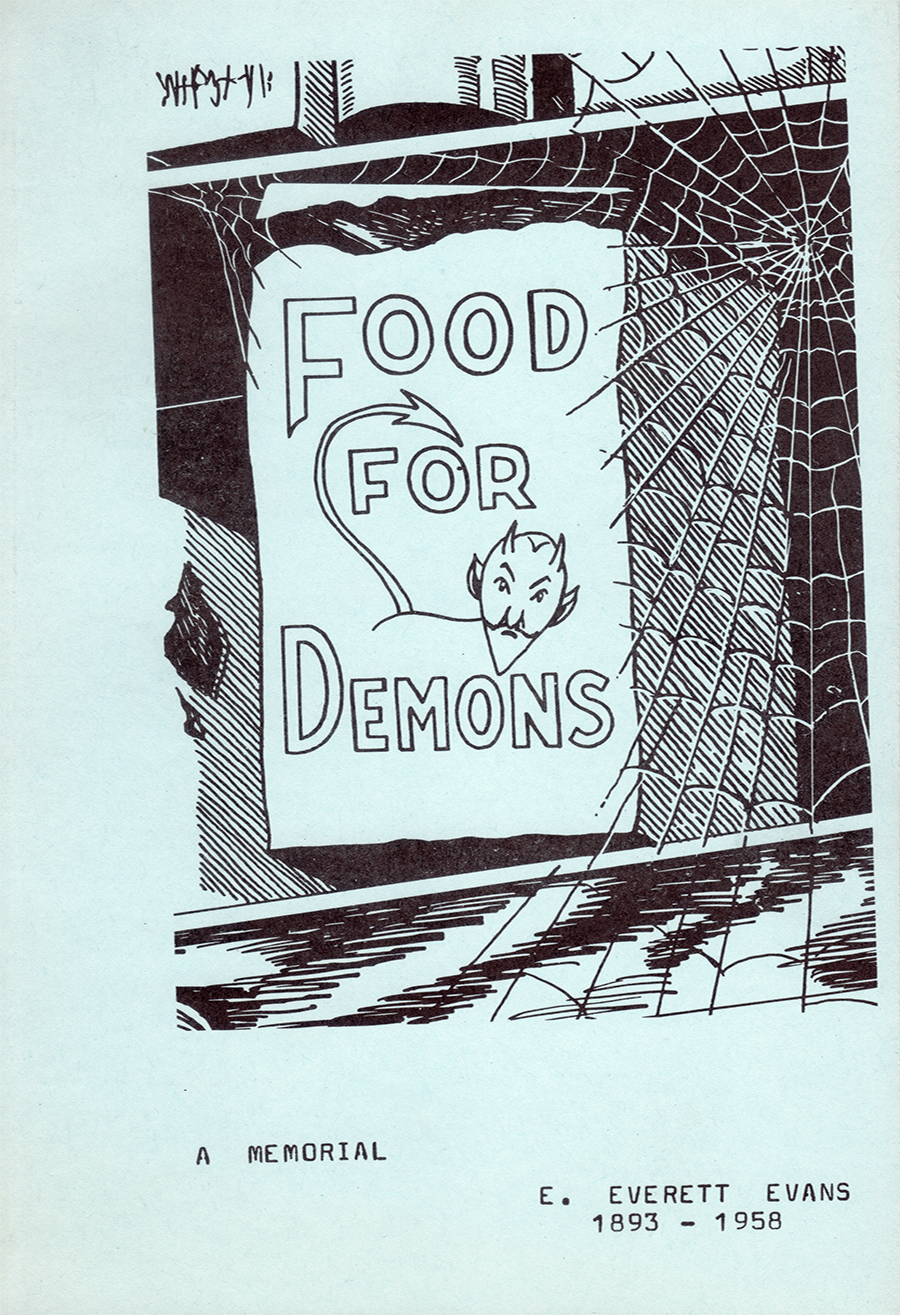 Food For Demons E Everett Evans