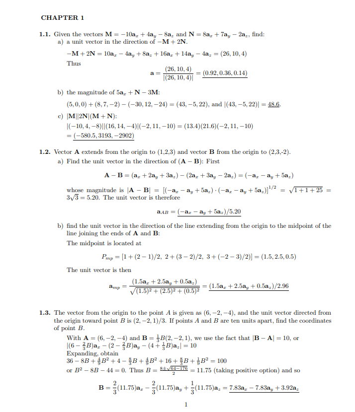 Complete Solutions Manual Of Engineeringelectromagnetics8thedition 8th Edition Hayt Buck
