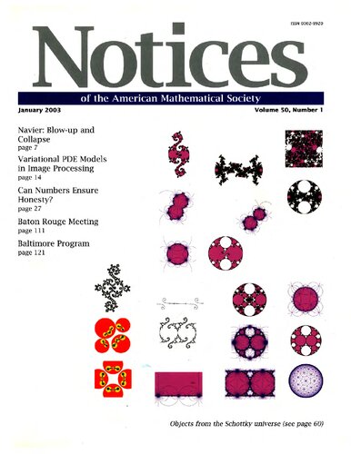 Notices Of The American Mathematical Society
