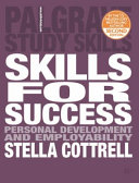 Skills For Success The Personal Development Planning Handbook Stella Cottrell