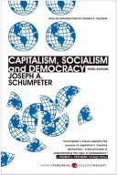Capitalism Socialism And Democracy Joseph A Schumpeter