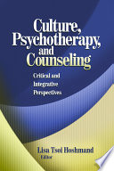 Culture Psychotherapy And Counseling Lisa Tsoi Hoshmand