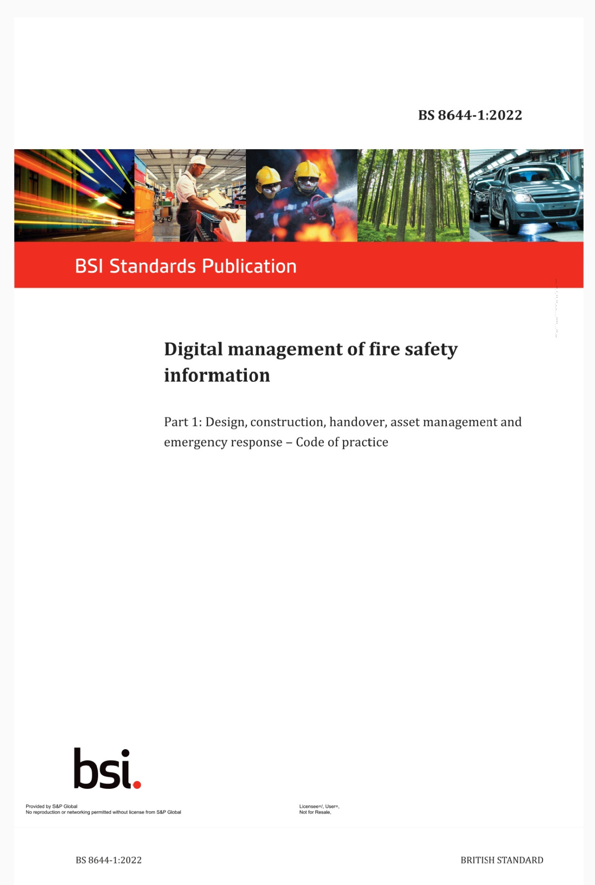 Digital Management Of Fire Safety Information Bsi