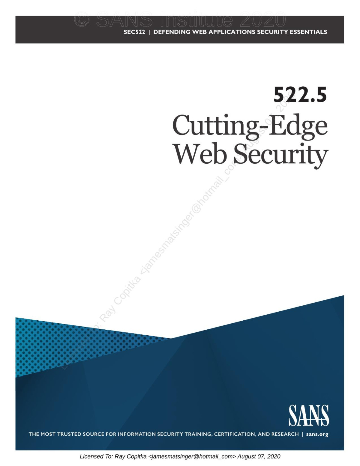 Sec5225 Jason Lam Johannes Ullrich