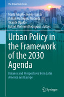 Urban Policy In The Framework Of The 2030 Agenda Mara Ngeles Huete Garca