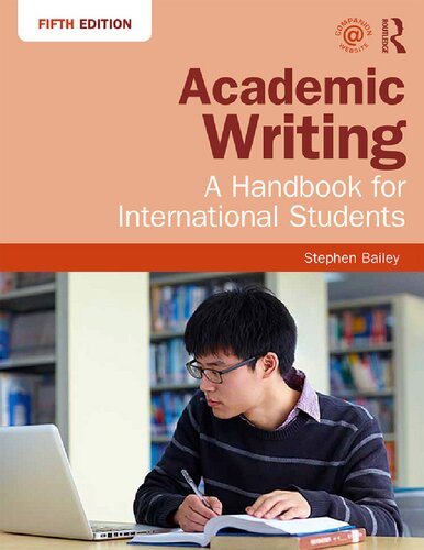 Academic Writing A Handbook For International Students 5th Edition Bailey