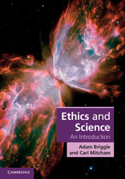 Ethics And Science An Introduction Adam Briggle Carl Mitcham