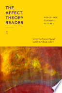 The Affect Theory Reader 2 Gregory J Seigworth Carolyn Pedwell