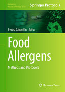 Food Allergens Methods And Protocols Beatriz Cabanillas