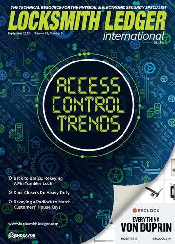 Locksmith Ledger September 2023 9th Edition Locksmith Ledger