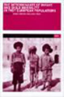 The Determinants Of Infant And Child Mortality In Past European Populations Marco Breschi