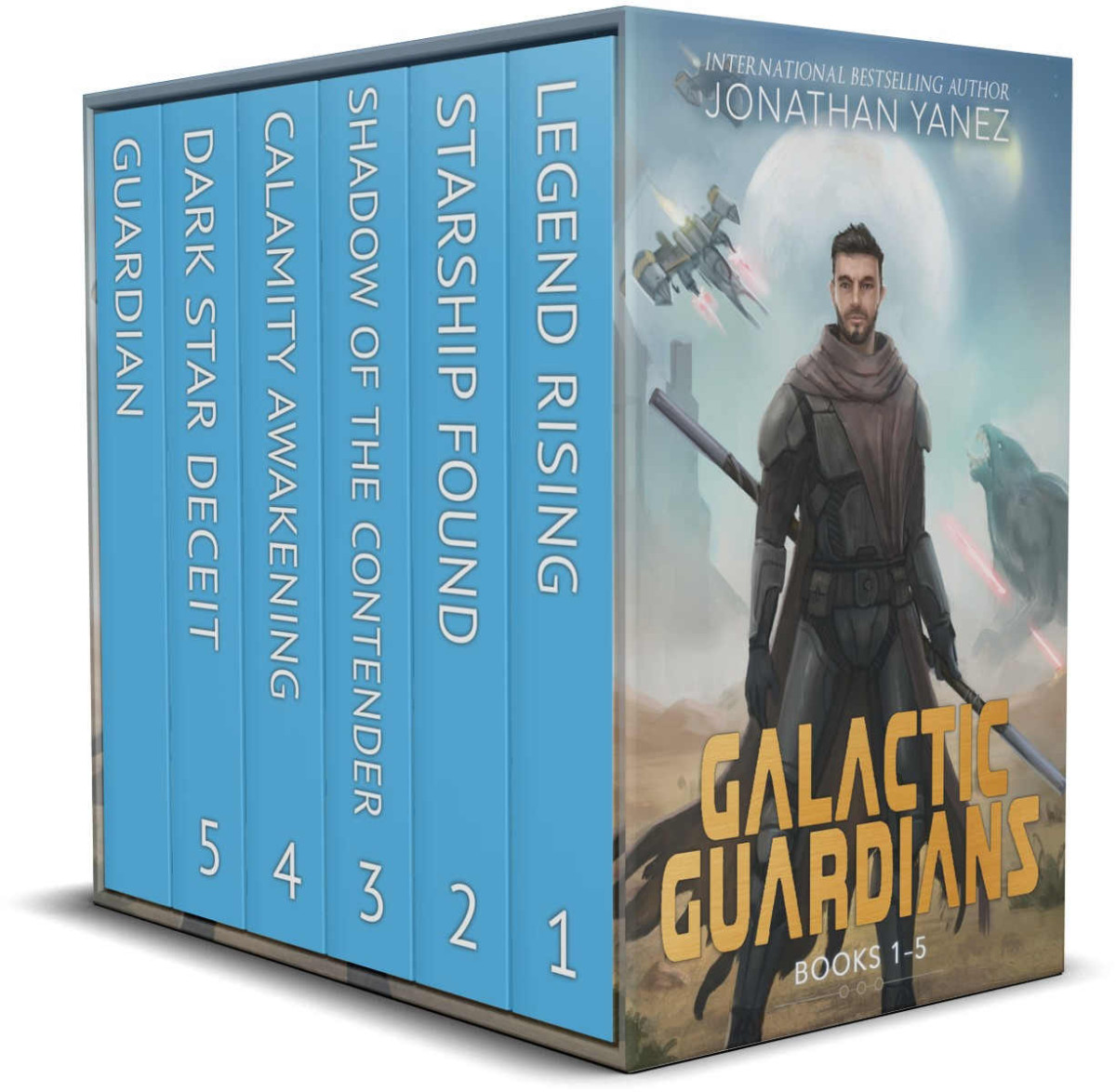 Galactic Guardians Box Set Books 1 5 Plus Bonus Short Story Yanez