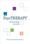 The Psyctherapy Teaching Guide Gary R Vandenbos Edward Meidenbauer