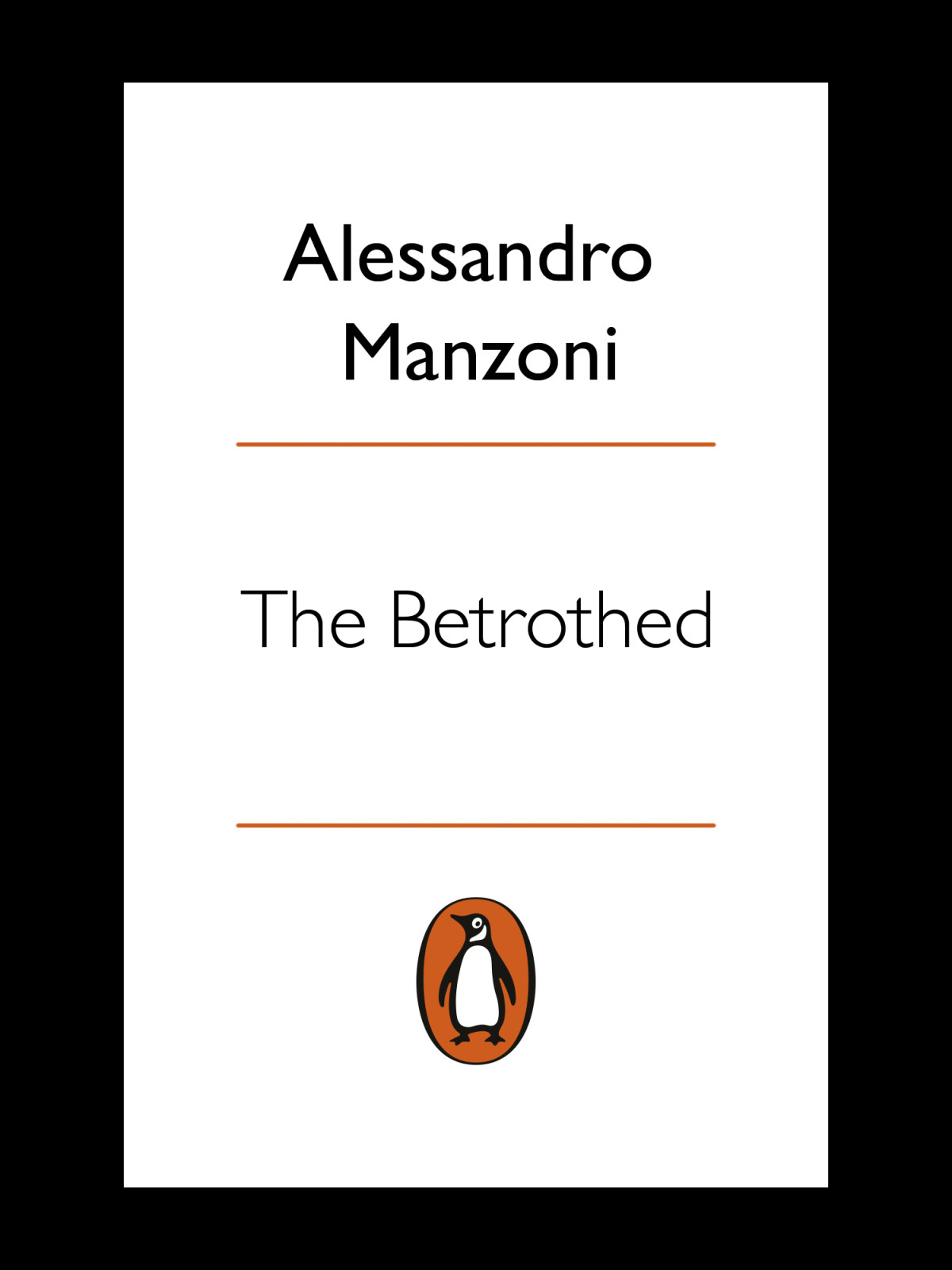 The Betrothed Alessandro Manzoni