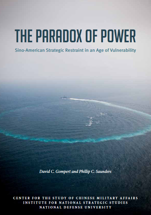 The Paradox Of Power Sinoamerican Strategic Restraint In An Age Of Vulnerability David C Gompert