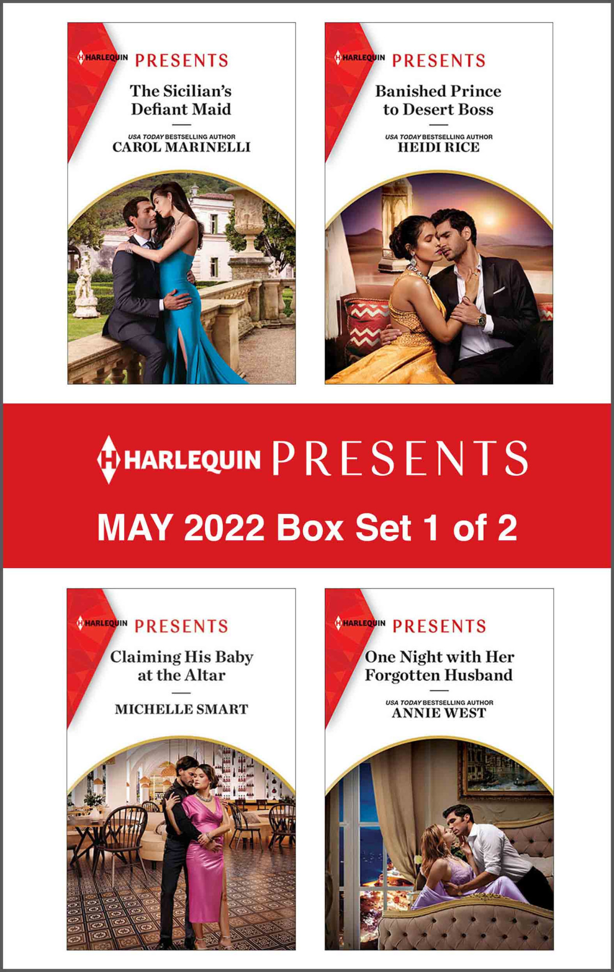 Harlequin Presents May 2022 Box Set 1 Of 2 Carol Marinelli