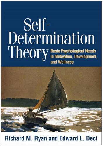 Selfdetermination Theory Richard M Ryan Edward L Deci