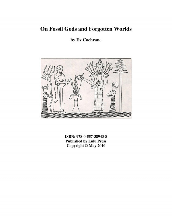 On Fossil Gods And Forgotten Worlds Ev Cochrane
