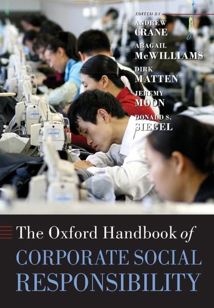 The Oxford Handbook Of Corporate Social Responsibility Andrew Crane Ed