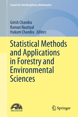 Statistical Methods And Applications In Forestry And Environmental Sciences Girish Chandra