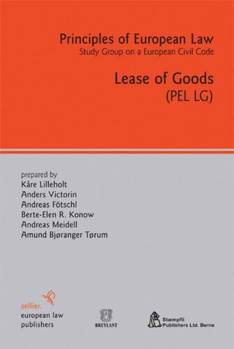 Lease Of Goods Kare Lilleholt Anders Victorin Andreas Ftschl Berteelen R Konow Andreas Meidell Amund Bjorangertorum