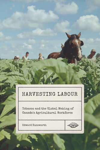 Harvesting Labour Tobacco And The Global Making Of Canadas Agricultural Workforce Edward Dunsworth