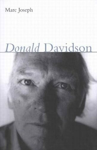 Donald Davidson Marc A Joseph