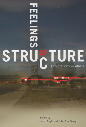 Feelings Of Structure Explorations In Affect Karen Engle Editor Yokesum Wong Editor