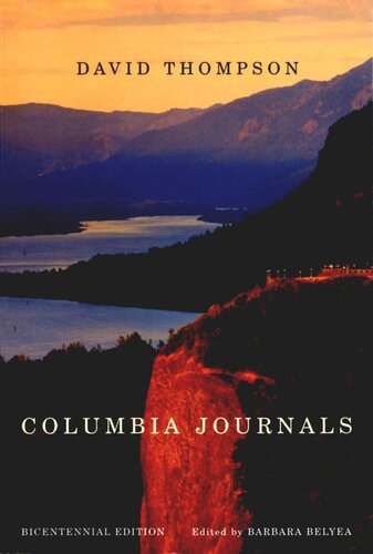 Columbia Journals Bicentennial Edition David Thompson