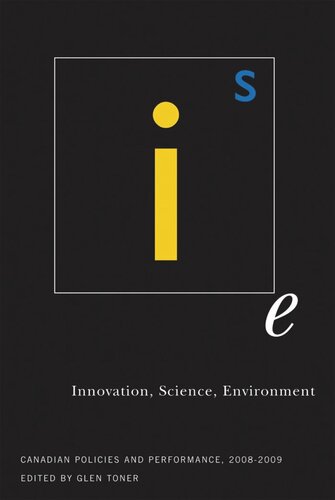 Innovation Science Environment 0809 Canadian Policies And Performance 20082009 Glen Toner