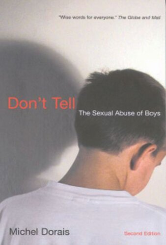 Dont Tell The Sexual Abuse Of Boys Michel Dorais