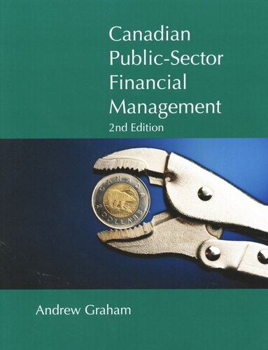 Canadian Publicsector Financial Management Second Edition Second Edition Andrew Graham