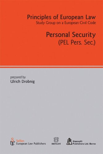 Personal Security Ulrich Drobnig