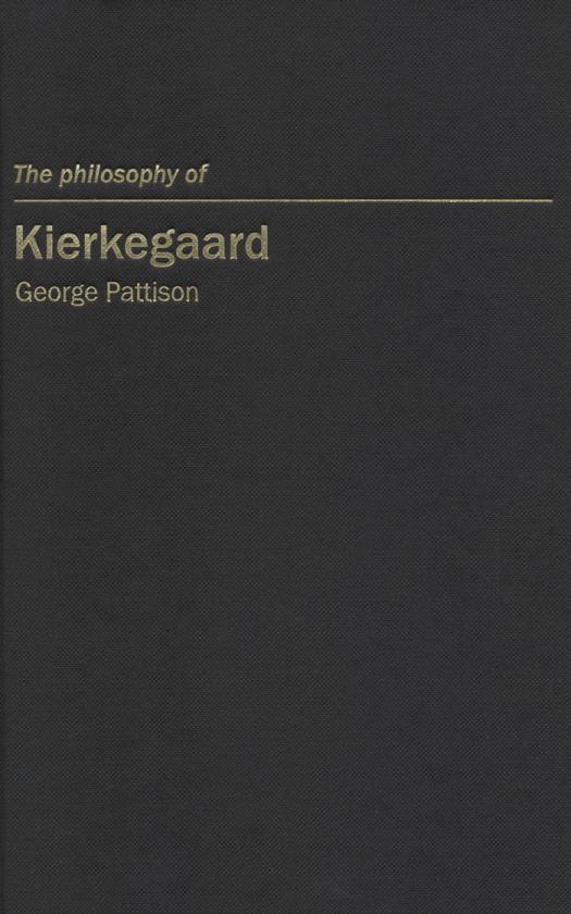 Philosophy Of Kierkegaard George Pattison