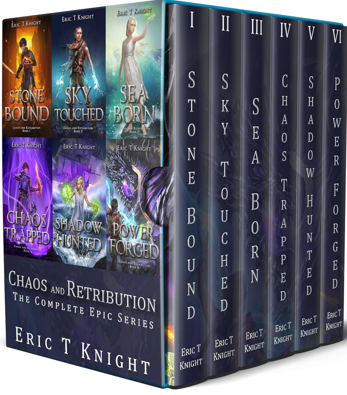 Chaos And Retribution A Complete 6book Epic Fantasy Series Eric T Knight